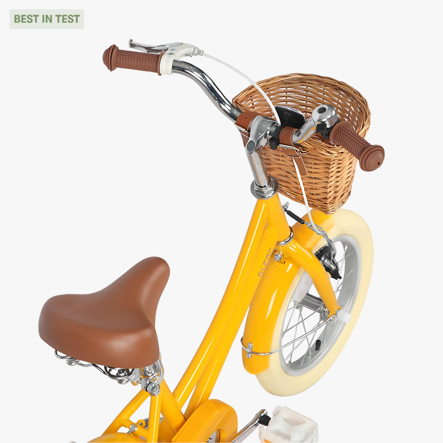 Retro Glerc Bicycle (Yellow)