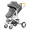 Classic 3-in-1 Stroller (Grey/White)